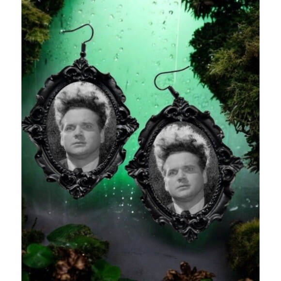 Eraserhead Earrings 1977 David Lynch Surreal Horror - Picture 1 of 2
